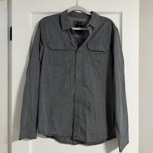 Prana Dark Grey Hiking Shirt